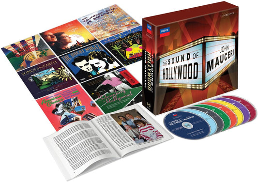 the album cover for John Mauceri  / Hollywood Bowl Orchestra - Sound Of Hollywood (Box) [Limited Edition] (Aus)