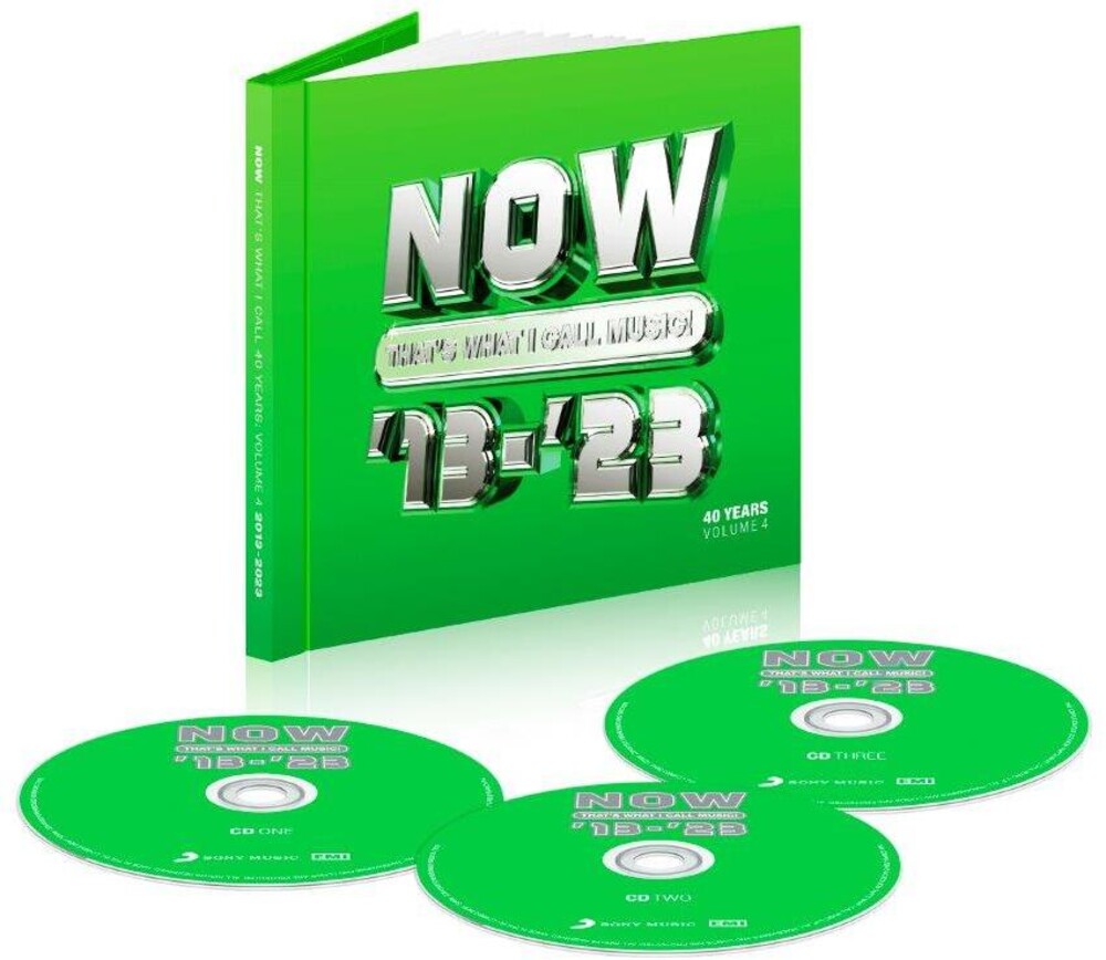the album cover for Now That's What I Call 40 Years: Vol 4 - 2013-2023 - Now That's What I Call 40 Years: Vol 4 - 2013-2023