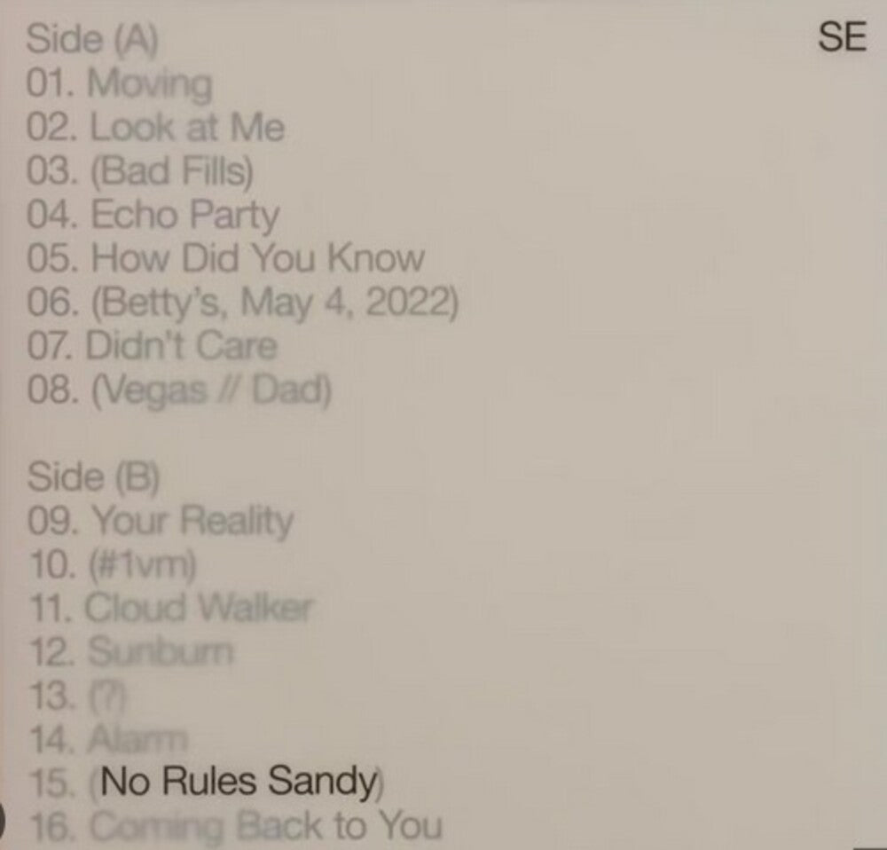 the album cover for Sylvan Esso - No Rules Sandy [Colored Vinyl] (Grn) [Limited Edition]