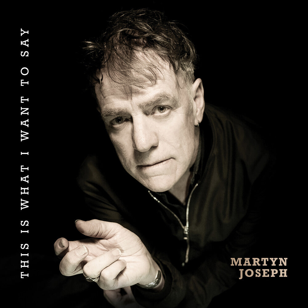 the album cover for Martyn Joseph - This Is What I Want To Say (Gate)