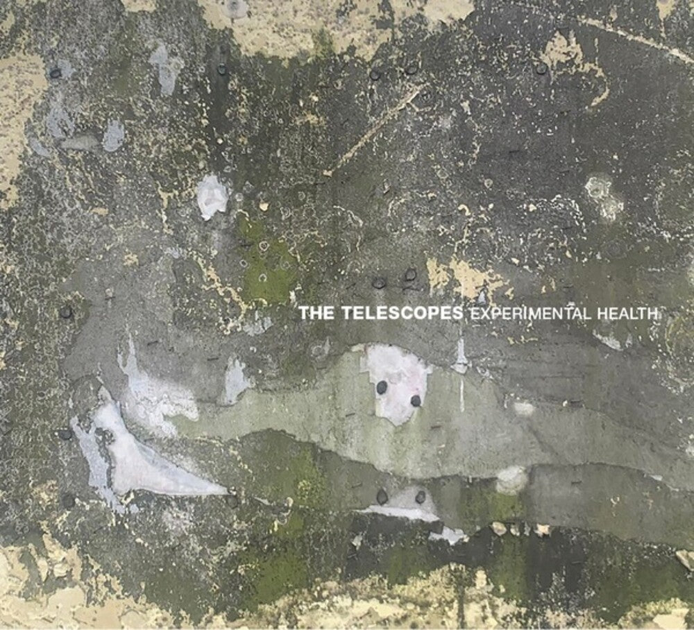 the album cover for Telescopes - Experimental Health