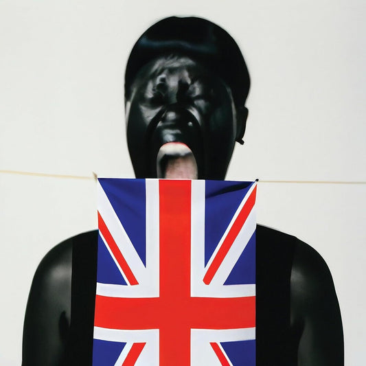 the album cover for V Brown  V - Am I British Yet (Uk)