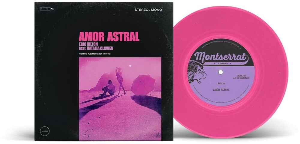 the album cover for Eric Hilton - Amor Astral [Colored Vinyl] (Pnk)
