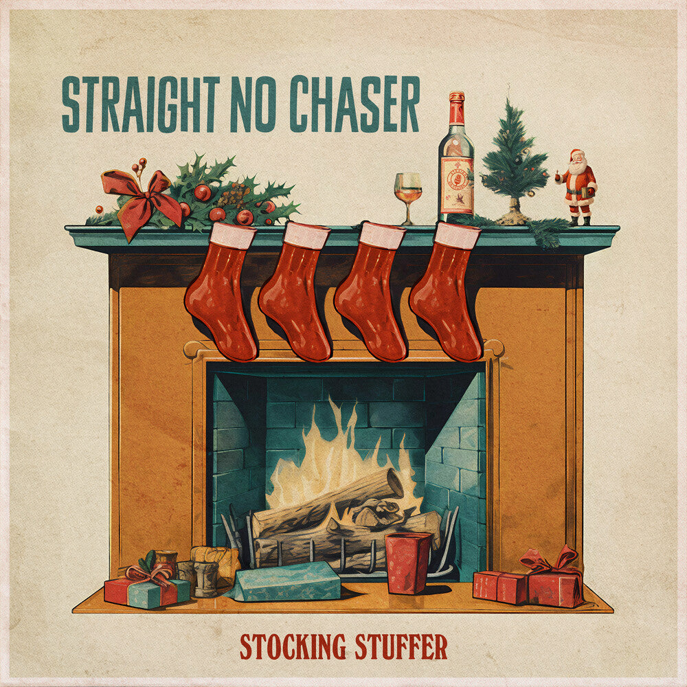 the album cover for Straight No Chaser - Stocking Stuffer