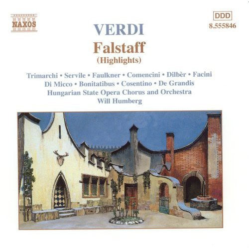 the album cover for Will Humburg - Falstaff