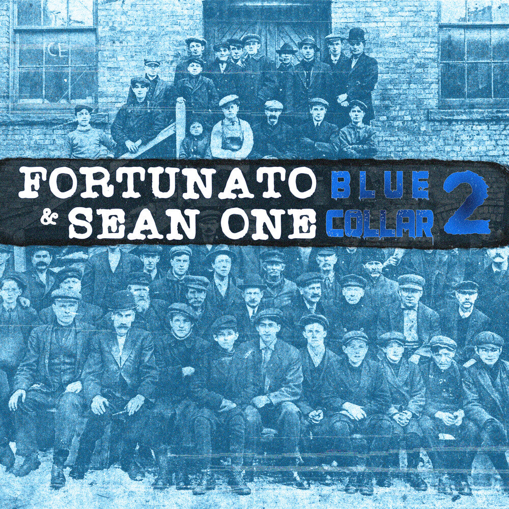 the album cover for Fortunato &amp; Sean One - Blue Collar 2