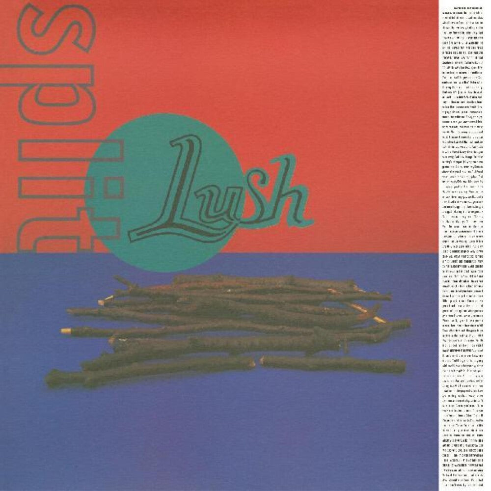 the album cover for Lush - Split