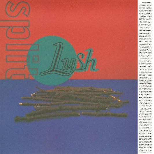 the album cover for Lush - Split