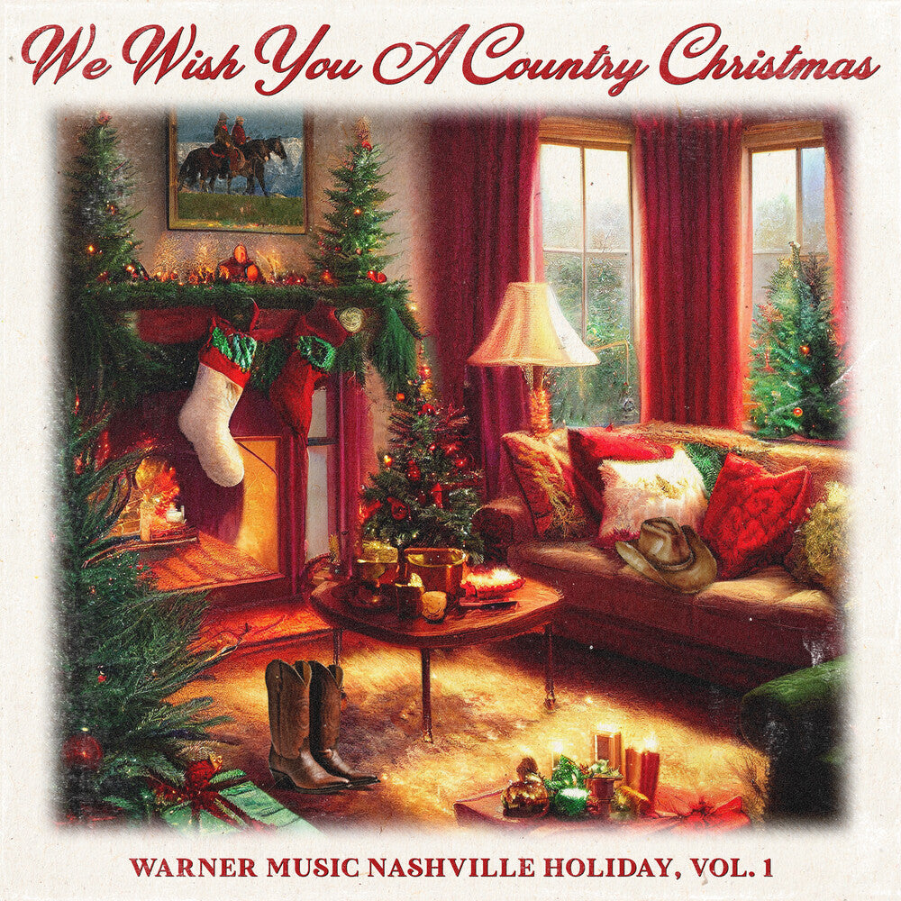 the album cover for We Wish Country Xmas Vol 1 / Various (Mod) - We Wish You A Country Christmas Vol. 1 / Various