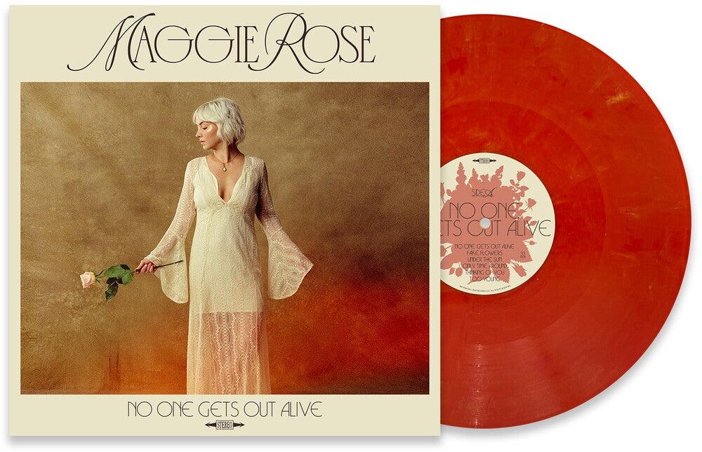 the album cover for Maggie Rose - No One Gets Out Alive [Indie Exclusive Limited Edition LP]