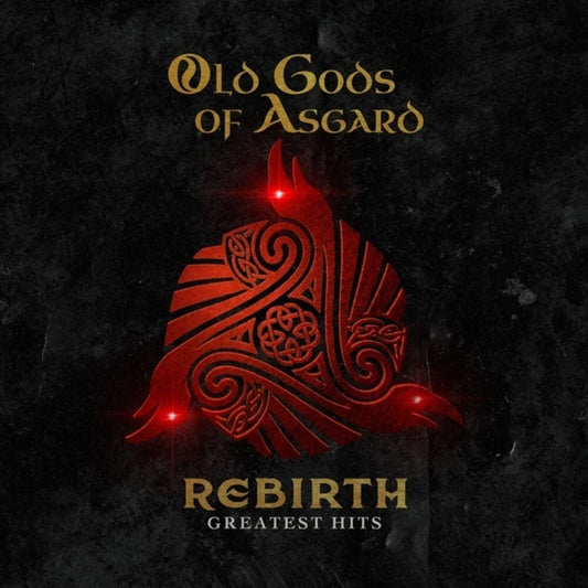 the album cover for Old Gods of Asgard - Rebirth: Greatest Hits (Uk)