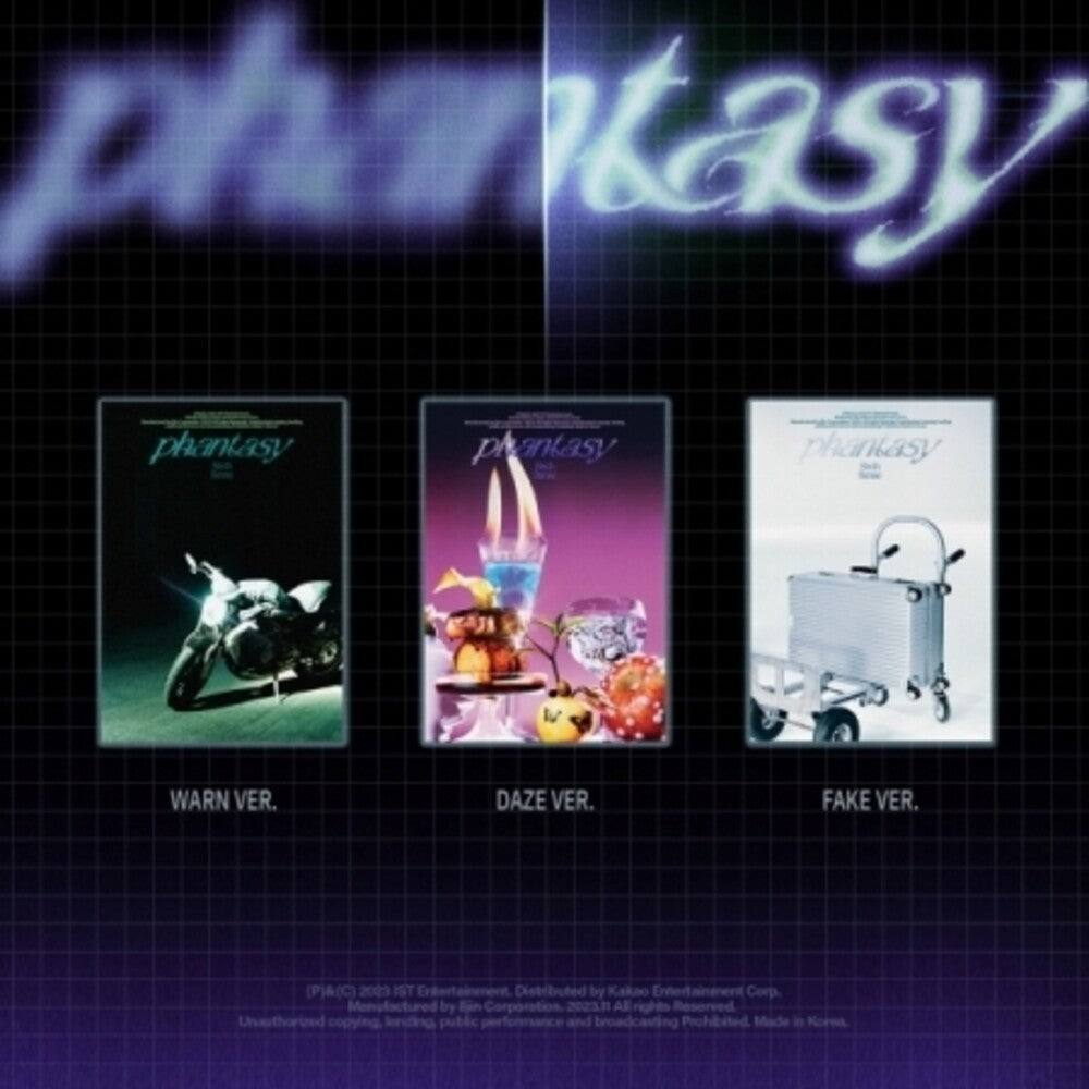 the album cover for Boyz - Fantasy Pt.2 Sixth Sense - Random Cover (Stic)