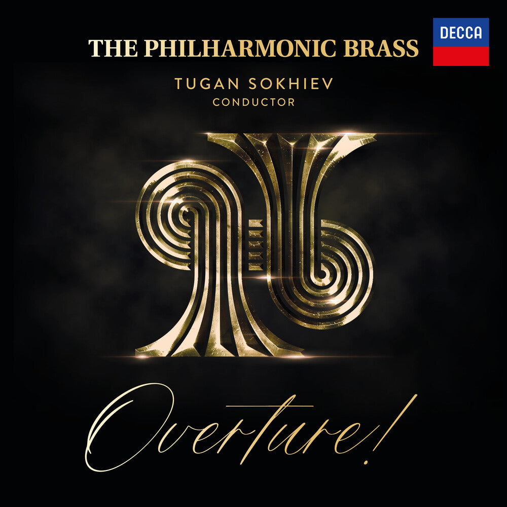 the album cover for The Philharmonic Brass - Overture!