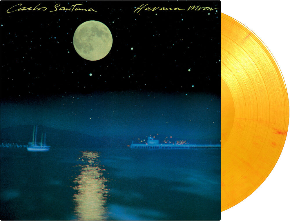 the album cover for Carlos Santana - Havana Moon: 40th Anniversary [Colored Vinyl] [Limited Edition] [180 Gram]