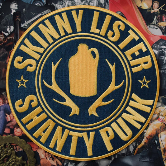 the album cover for Skinny Lister - Shanty Punk [Clear Vinyl] (Ylw)