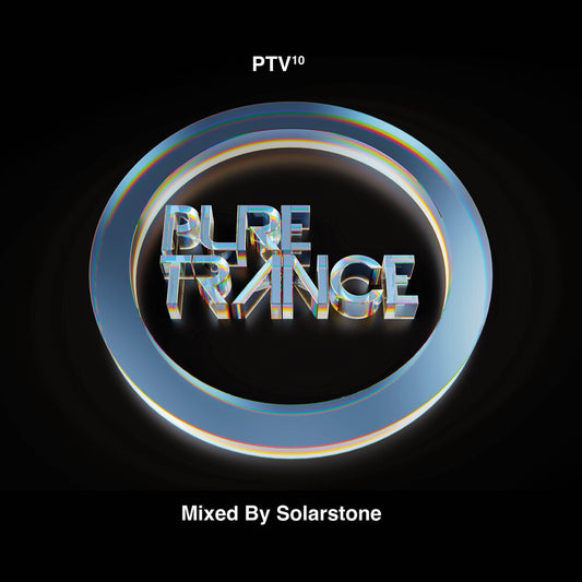 the album cover for Solarstone - Pure Trance 10