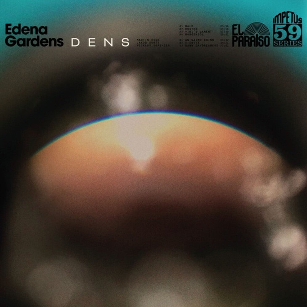 the album cover for Edena Gardens - Dens