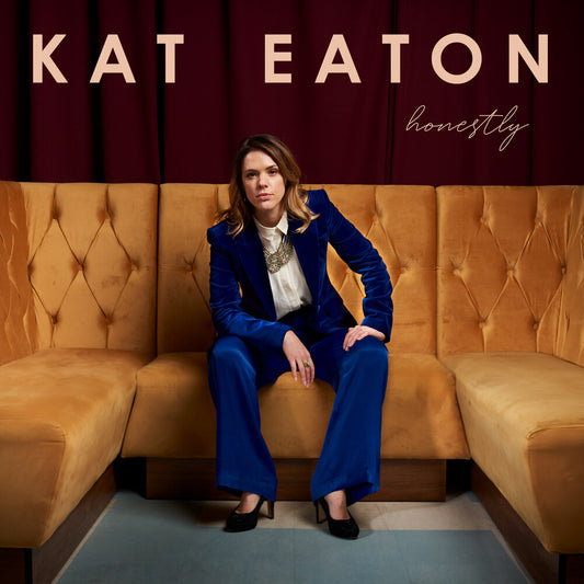 the album cover for Kat Eaton - Honestly