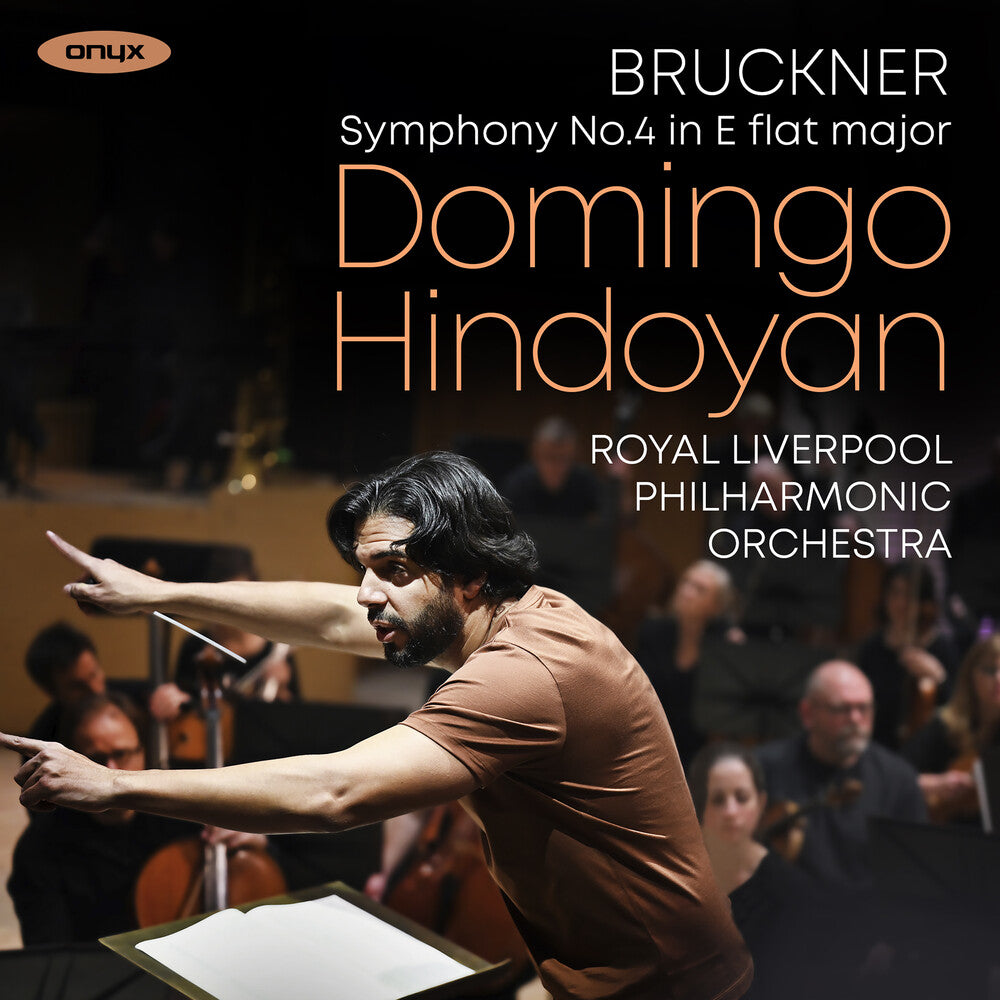 the album cover for Royal Liverpool Philharmonic Orchestra - Bruckner: Symphony No.4 In E Flat Major