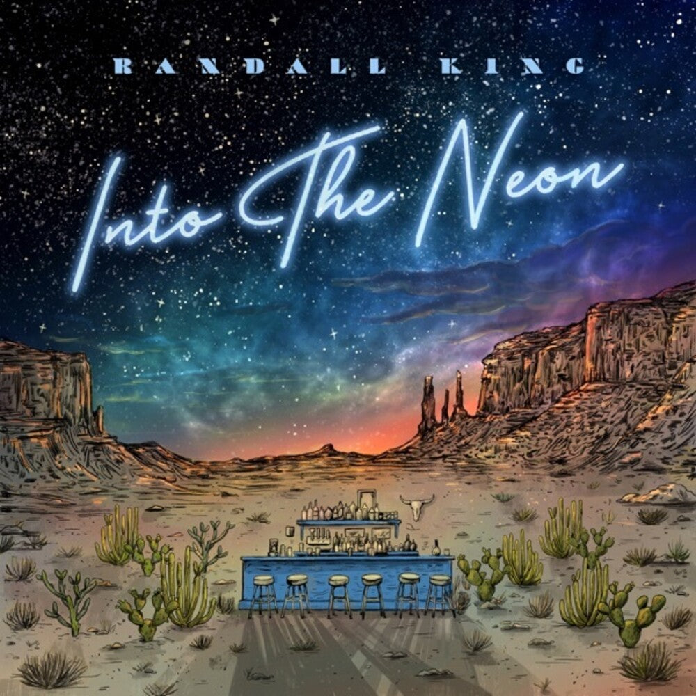 the album cover for Randall King - Into The Neon (Mod)
