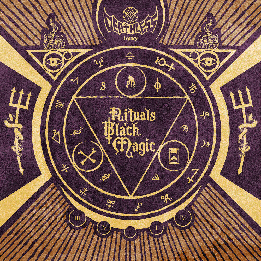 the album cover for Deathless Legacy - Rituals Of Black Magic (Reissue 2024) [Reissue]