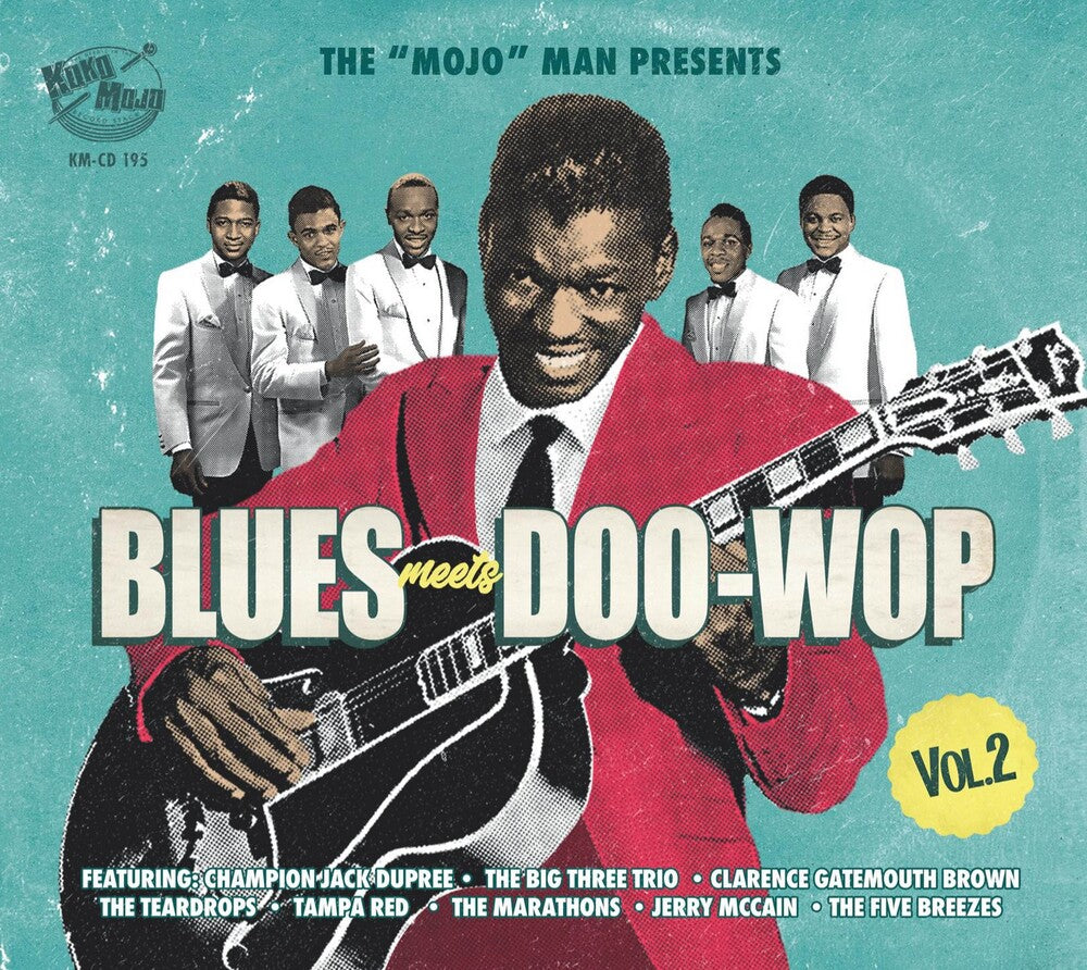 the album cover for Blues Meets Doo Wop 2 / Various - Blues Meets Doo Wop 2 / Various