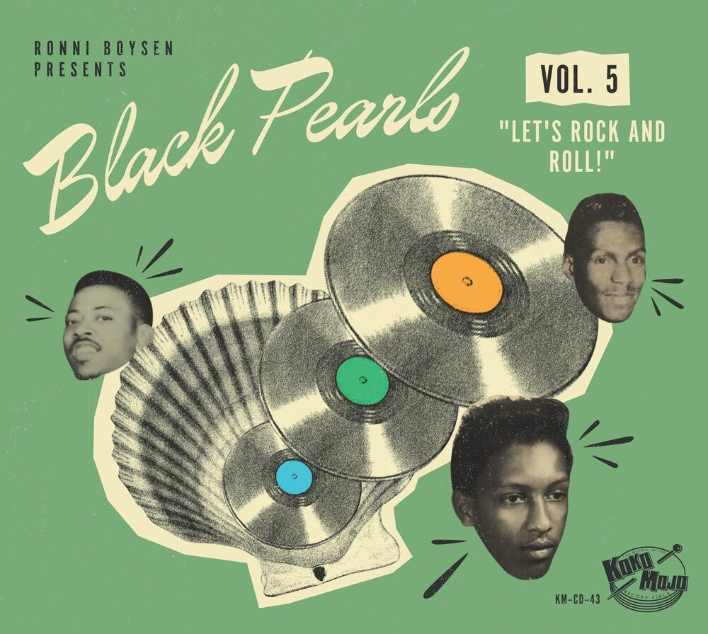 the album cover for Black Pearls 5 / Various - Black Pearls 5 / Various