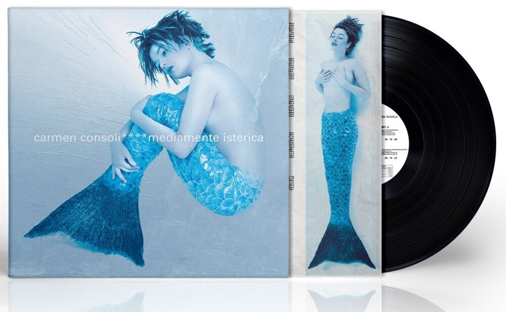 the album cover for Carmen Consoli - Mediamente Isterica 25 Anniversario Lp (Ita)