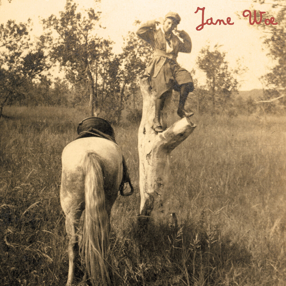 the album cover for Jane Woe - Jane Woe [Colored Vinyl] [Limited Edition] (Red)