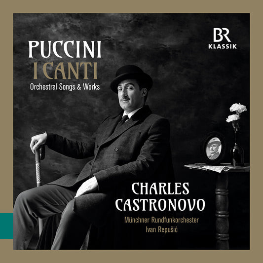 the album cover for Puccini / Castronovo / Munich Radio Orchestra - I Canti & Orc