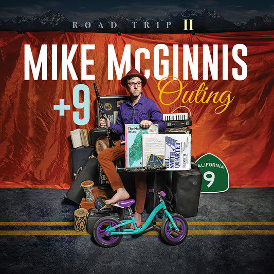 the album cover for Mike McGinnis - Outing: Road Trip Ii