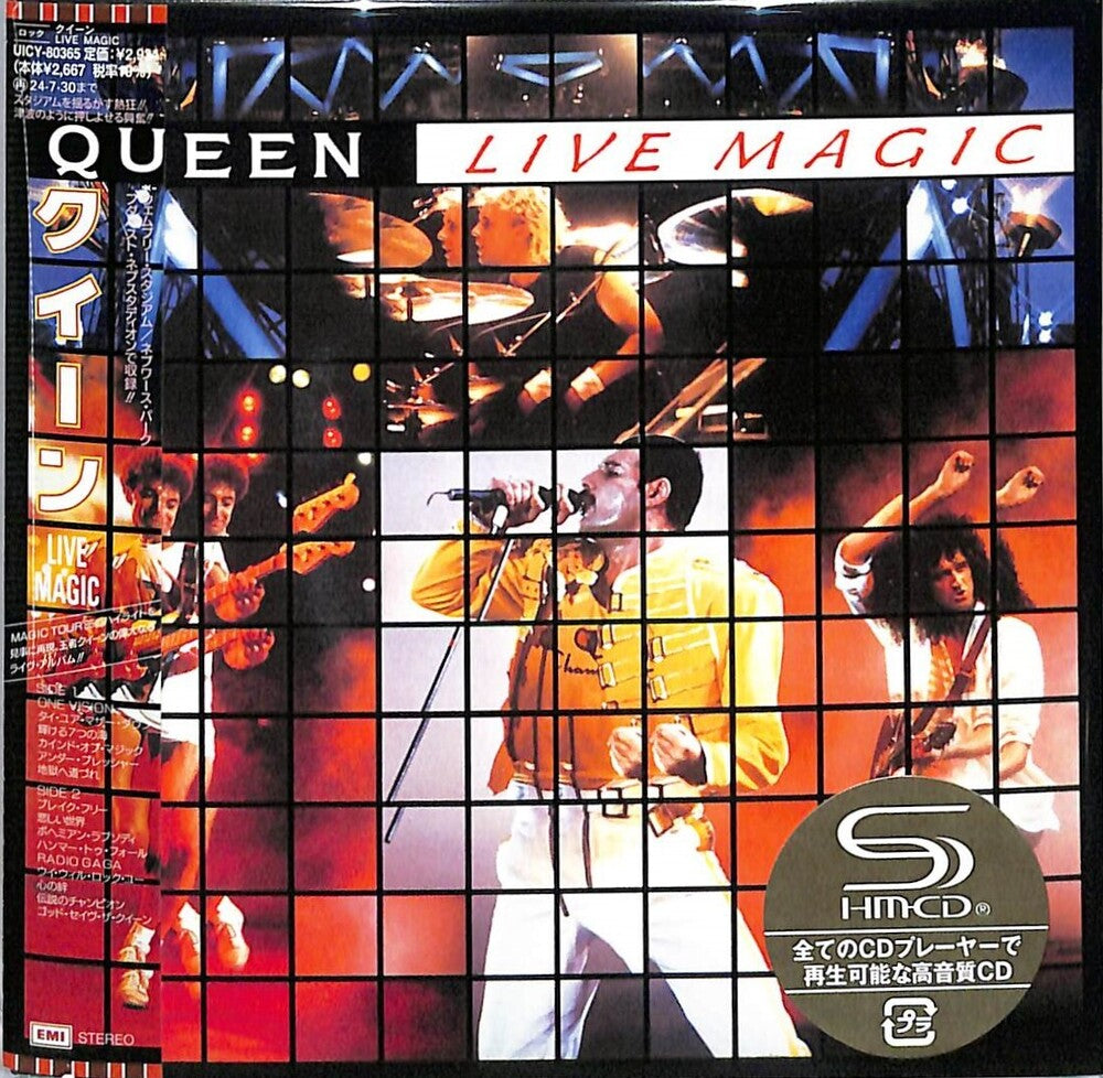 the album cover for Queen - Live Magic (Jmlp) [Limited Edition] [Remastered] (Shm) (Jpn)