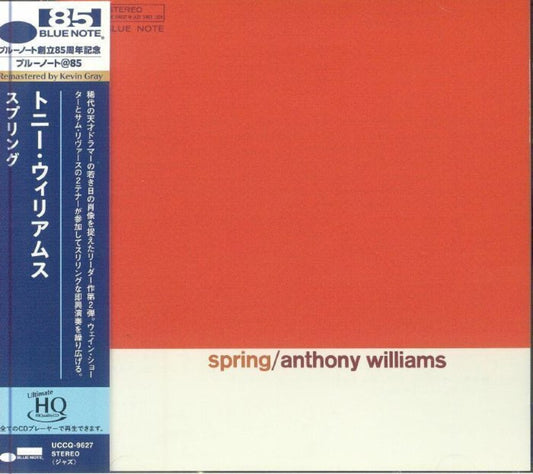the album cover for Tony Williams - Spring [Remastered] (Hqcd) (Jpn)
