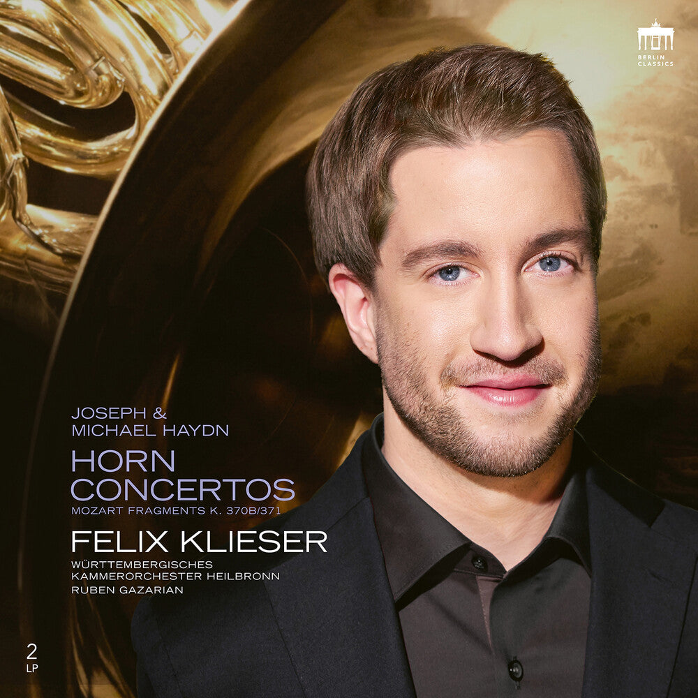 the album cover for Haydn / Mozart / Klieser - Hornkonzerte [Reissue]
