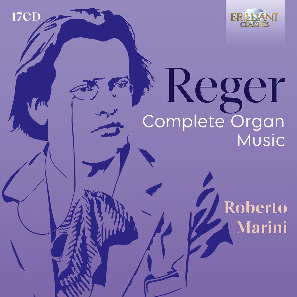 the album cover for Reger / Marini - Complete Organ Music