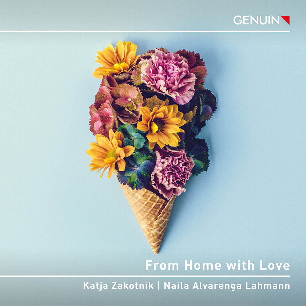 the album cover for Brahms / Gonzaga / Lahmann - From Home With Love
