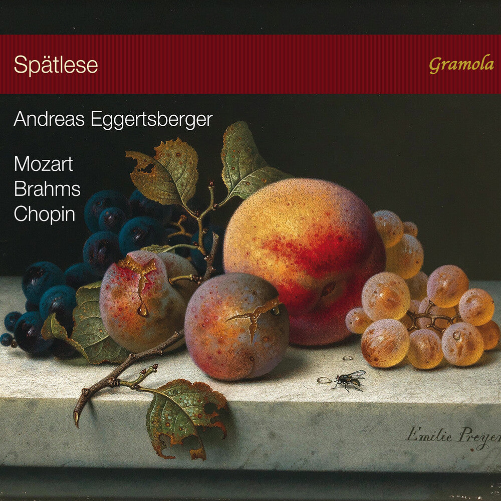 the album cover for Brahms / Chopin / Eggertsberger - Spatlese