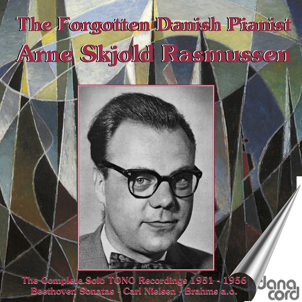 the album cover for L Beethoven .V. / Rasmussen - Forgotten Danish Pianist Arne Skjold Rasmussen