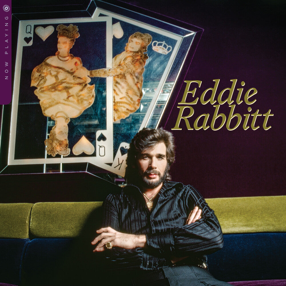 the album cover for Eddie Rabbitt - Now Playing