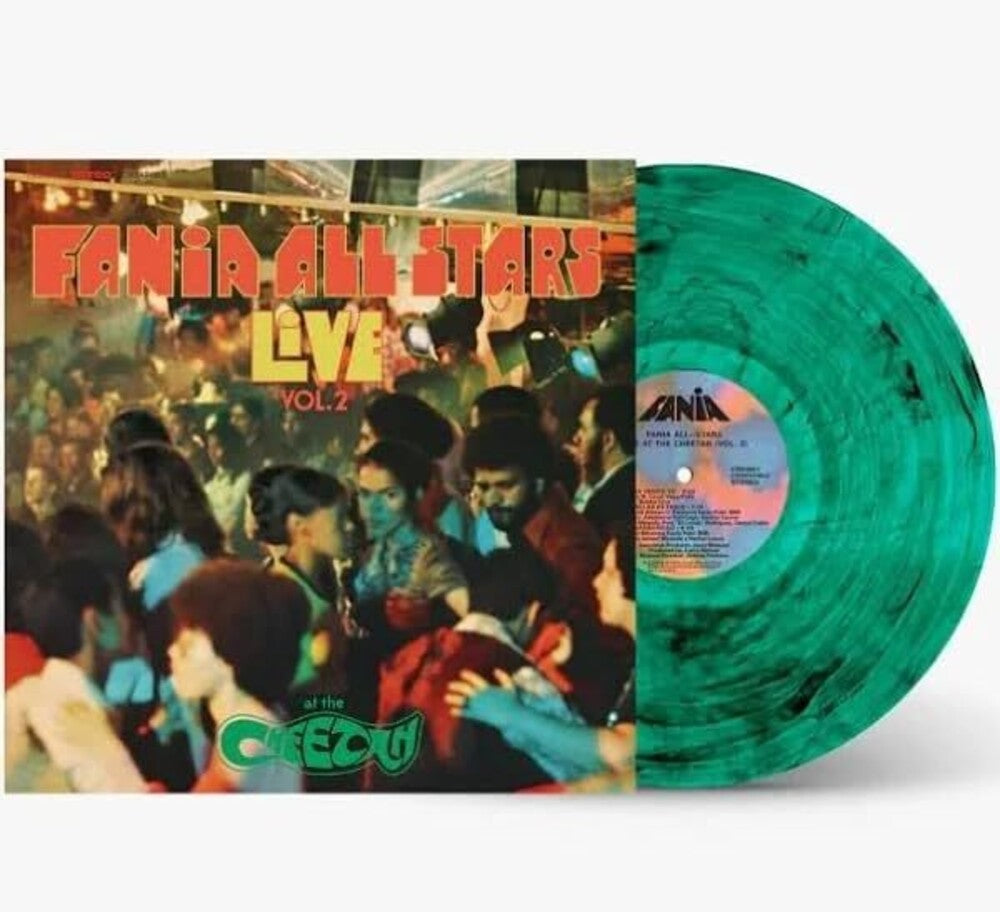 the album cover for Fania All Stars - Live At The Cheetah, Vol. 2 [Limited Edition Green Smoke LP]