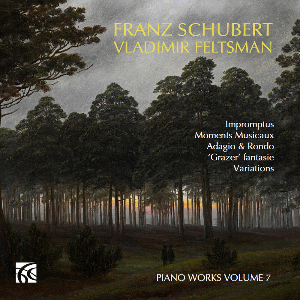 the album cover for Schubert / Feltsman - Piano Works Vol. 7