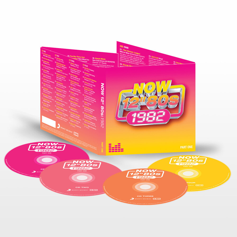 the album cover for Now 12-Inch 80s: 1982-Part 1 / Various - Now 12-Inch 80s: 1982-Part 1 / Various (Uk)