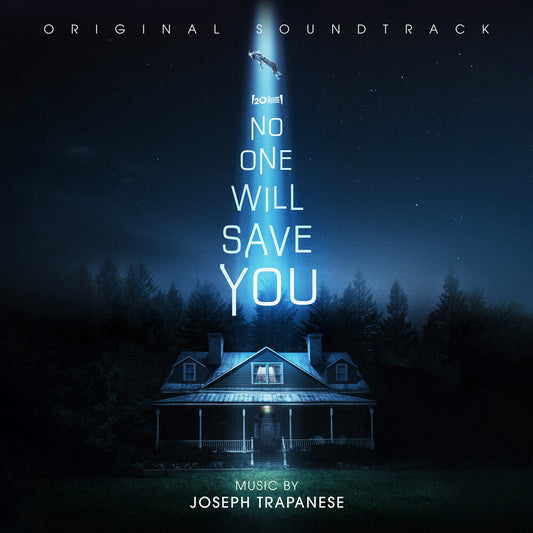 the album cover for Joseph Trapanese  (Blue) (Colv) (Wht) - No One Will Save You - O.S.T. (Blue) [Colored Vinyl] (Wht)