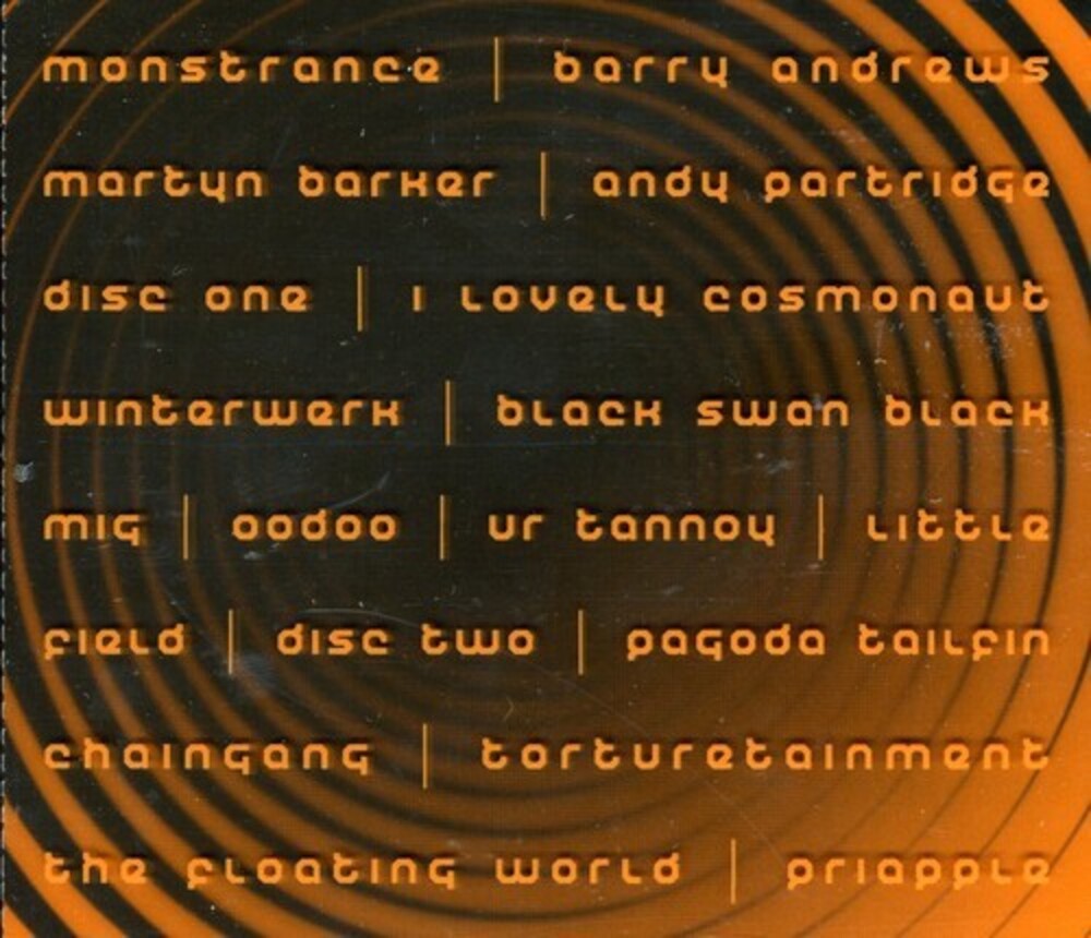 the album cover for Monstrance - Monstrance - Orange Edition (Uk)