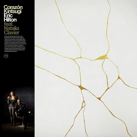 the album cover for Eric Hilton - Corazon Kintsugi