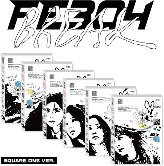 the album cover for NMIXX - Fe304: BREAK [Square One Version]