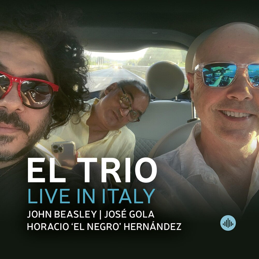 the album cover for John Beasley  / Hernandez , El Negro - El Trio - Live In Italy