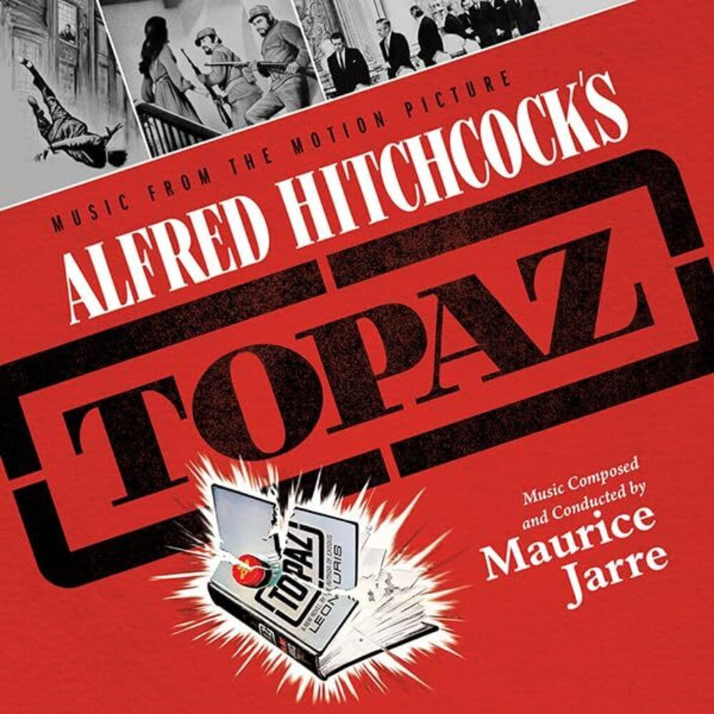 the album cover for Maurice Jarre  (Ltd) (Exp) (Ita) - Topaz - O.S.T. [Limited Edition] (Exp) (Ita)