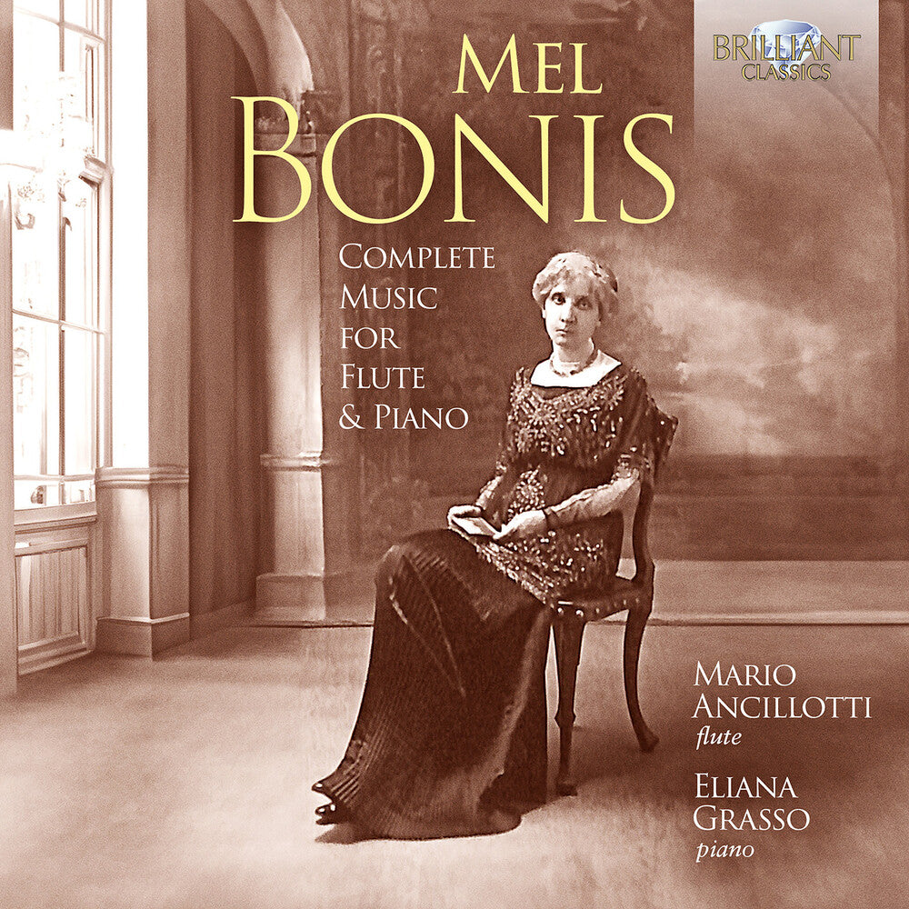 the album cover for Bonis / Ancillotti / Grasso - Complete Music For Flute & Piano