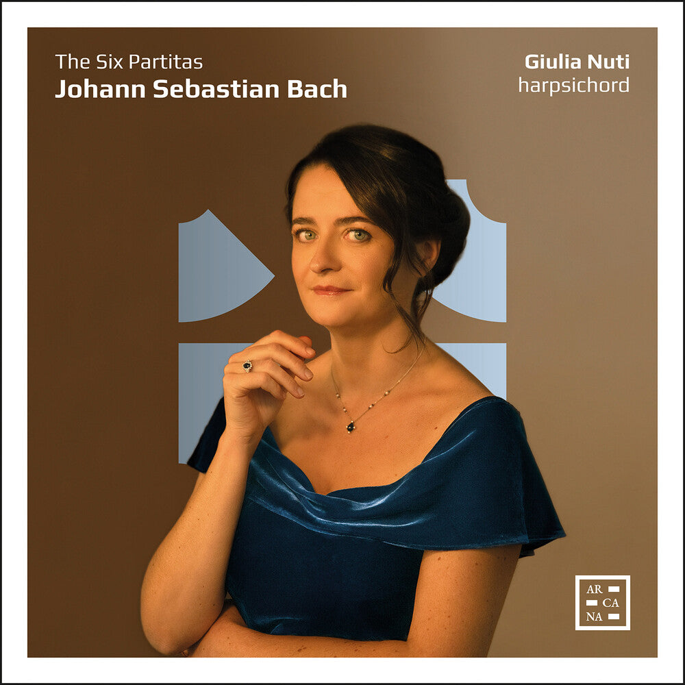 the album cover for J Bach .S. / Nuti - Six Partitas